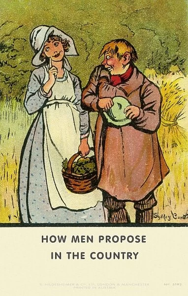 How men propose