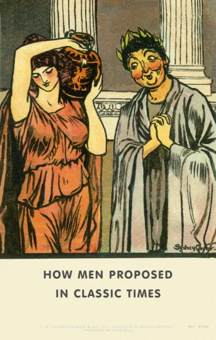 Framed Print : How men propose Framed Print : How men propose