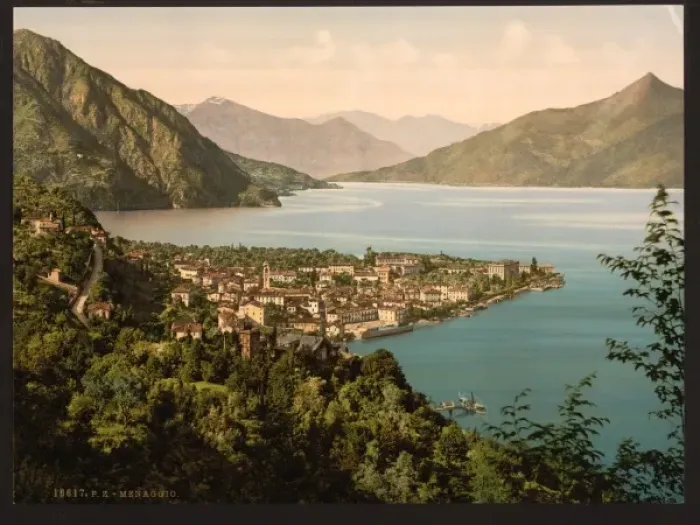 Framed Print : Menaggio, general view, Lake Como, Italy Framed Print : Menaggio, general view, Lake Como, Italy