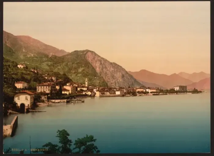 Framed Print : Menaggio, general view, Lake Como, Italy Framed Print : Menaggio, general view, Lake Como, Italy