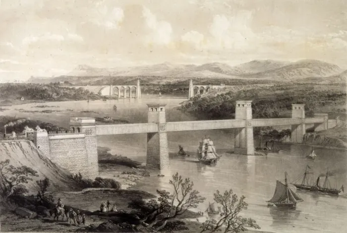 Framed Print : MENAI / HAWKINS / LITHOGRAPH Framed Print : MENAI / HAWKINS / LITHOGRAPH