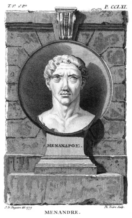 Framed Print : Menander (Bust) Framed Print : Menander (Bust)