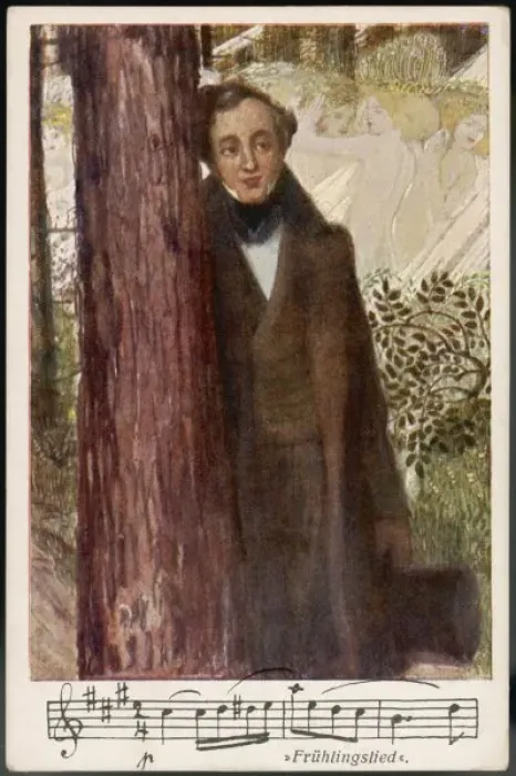 Framed Print : Mendelssohn / Friedrich Framed Print : Mendelssohn / Friedrich