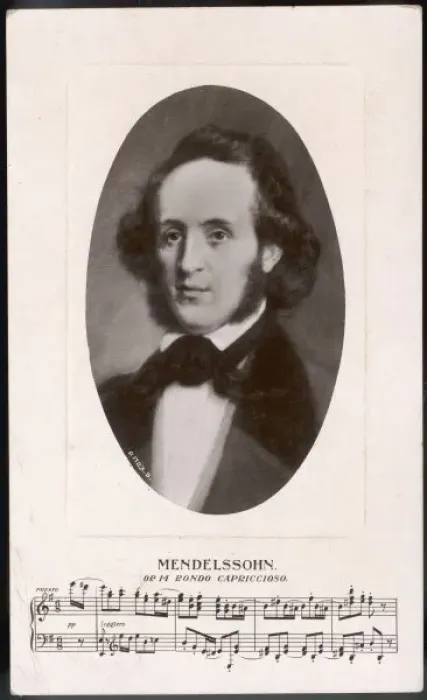 Framed Print : Mendelssohn / Rotary Music Framed Print : Mendelssohn / Rotary Music