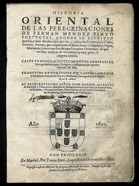 MENDES PINTO, Fernando (1510-1583). Portuguese