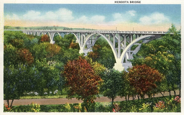 Mendota Bridge, Minneapolis, Minnesota, USA