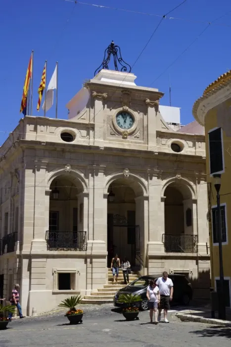 Framed Print : Menorca, MaahOld architecture, City Hall Framed Print : Menorca, MaahOld architecture, City Hall