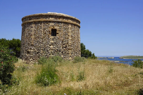 Menorca, Port d Addaia: Watchtower and defence tower