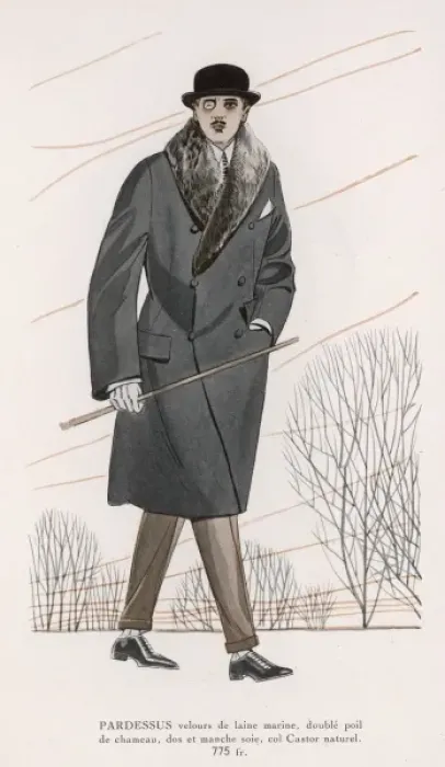 Framed Print : Mens Overcoat Framed Print : Mens Overcoat