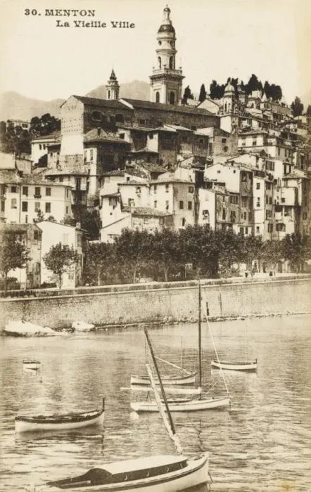 Framed Print : Menton, France Framed Print : Menton, France