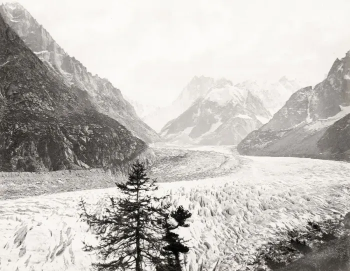 Framed Print : Mer de Glace, glacier, Chamonix, France, Alps Framed Print : Mer de Glace, glacier, Chamonix, France, Alps