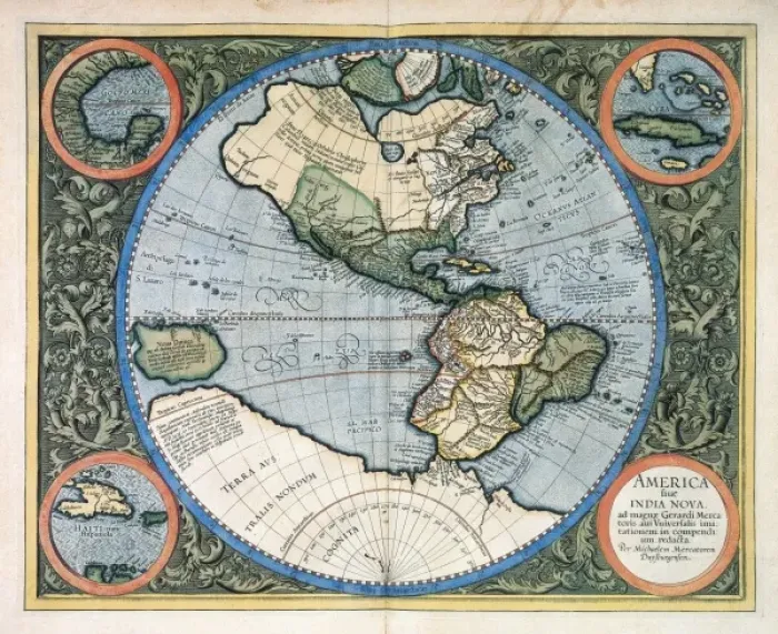 Framed Print : MERCATOR, Gerhard Kremer, called Gerardus (1512-1594) Framed Print : MERCATOR, Gerhard Kremer, called Gerardus (1512-1594)