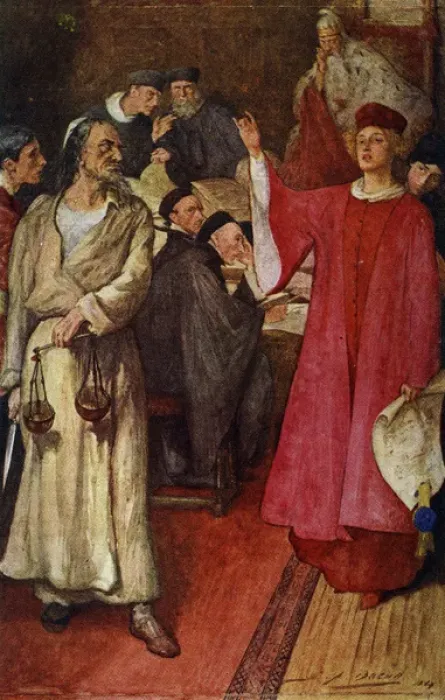 Framed Print : The Merchant of Venice Framed Print : The Merchant of Venice