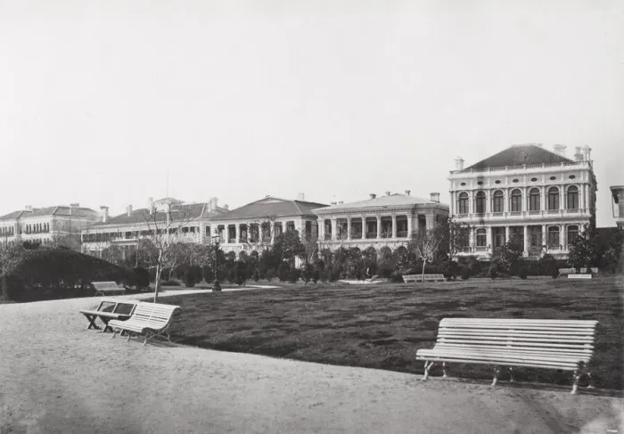 Framed Print : Merchants house and Masonic Hall, Shanghai, China Framed Print : Merchants house and Masonic Hall, Shanghai, China