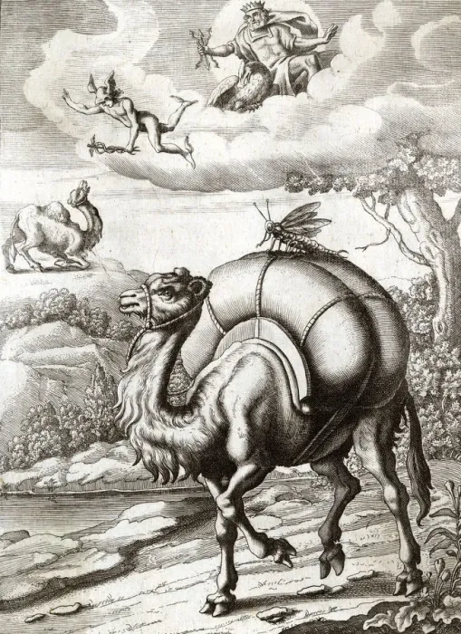 Framed Print : MERCURY AND THE CAMEL Framed Print : MERCURY AND THE CAMEL