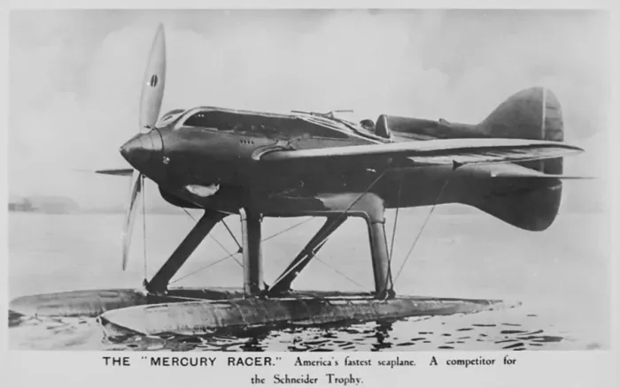 Framed Print : Mercury Racer seaplane Framed Print : Mercury Racer seaplane
