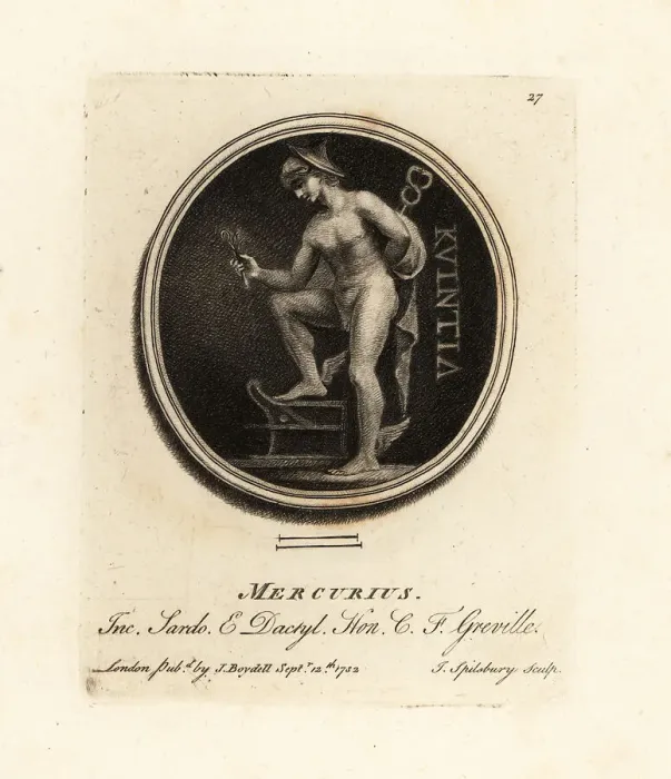 Framed Print : Mercury, Roman god of commerce and communication Framed Print : Mercury, Roman god of commerce and communication
