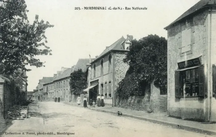 Framed Print : Merdrignac, France (C-d Armor department) Rue Nationale Merdrignac, France (C Framed Print : Merdrignac, France (C-d Armor department) Rue Nationale Merdrignac, France (C