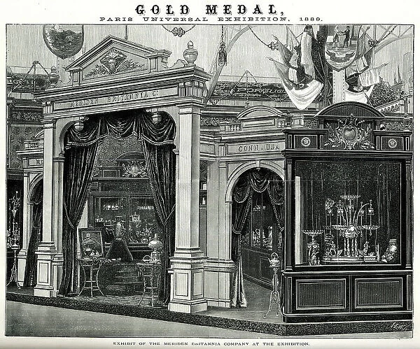 Meriden Britannia Co, Paris Exhibition of 1889