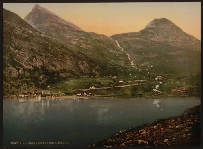 Framed Print : Merok, Geiranger Fjord, Norway Framed Print : Merok, Geiranger Fjord, Norway