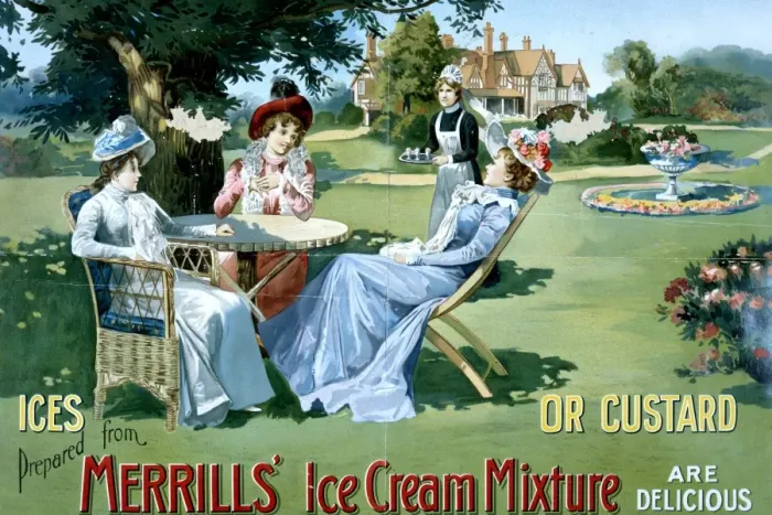 Framed Print : Merrills Ice Cream Mixture Framed Print : Merrills Ice Cream Mixture