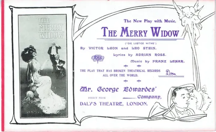 Framed Print : The Merry Widow by Edward Morton Framed Print : The Merry Widow by Edward Morton