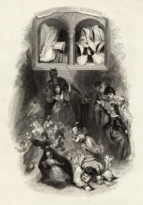 Framed Print : Merry Wives of Windsor Framed Print : Merry Wives of Windsor