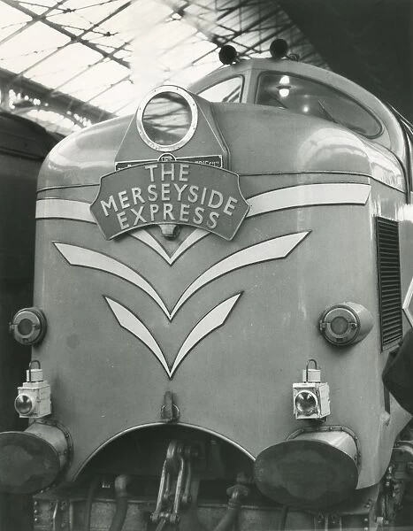 The Merseyside Express Deltic DP1 locomotive