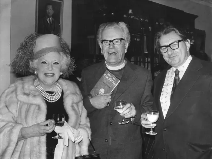 Framed Print : Mervyn Stockwood, Barbara Cartland and Eric Heffer Framed Print : Mervyn Stockwood, Barbara Cartland and Eric Heffer