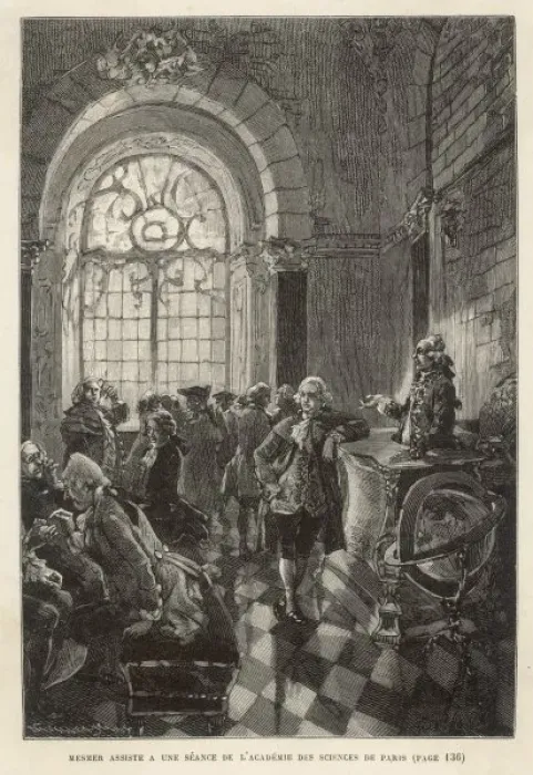 Framed Print : Mesmer and Academie Framed Print : Mesmer and Academie