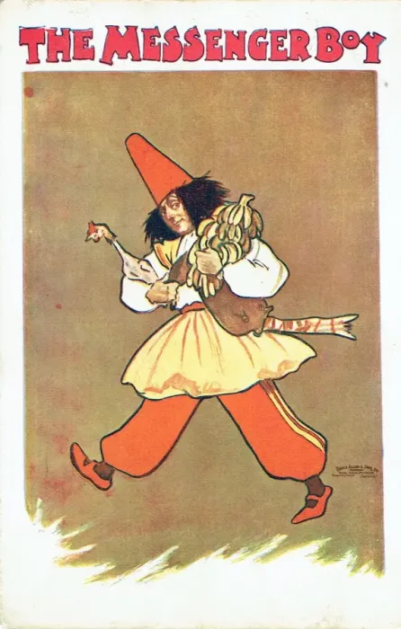 Framed Print : The Messenger Boy by James T Tanner and Alfred Murray Framed Print : The Messenger Boy by James T Tanner and Alfred Murray