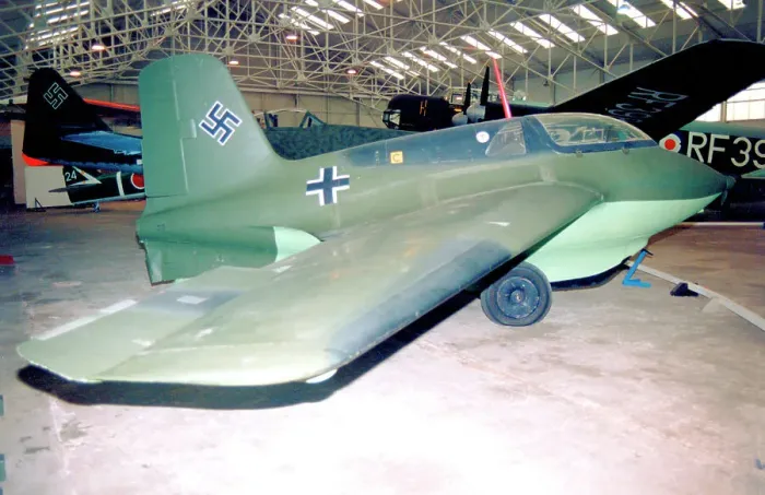 Framed Print : Messerschmitt Me 163B 8480M Framed Print : Messerschmitt Me 163B 8480M