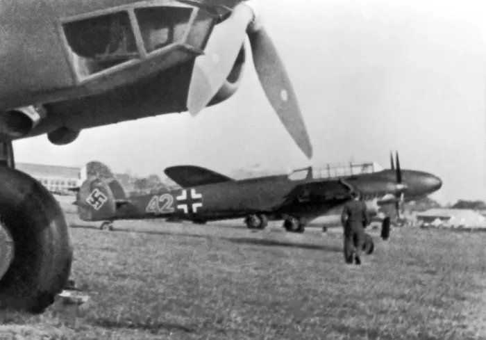 Framed Print : Messerschmitt Bf-110 Framed Print : Messerschmitt Bf-110