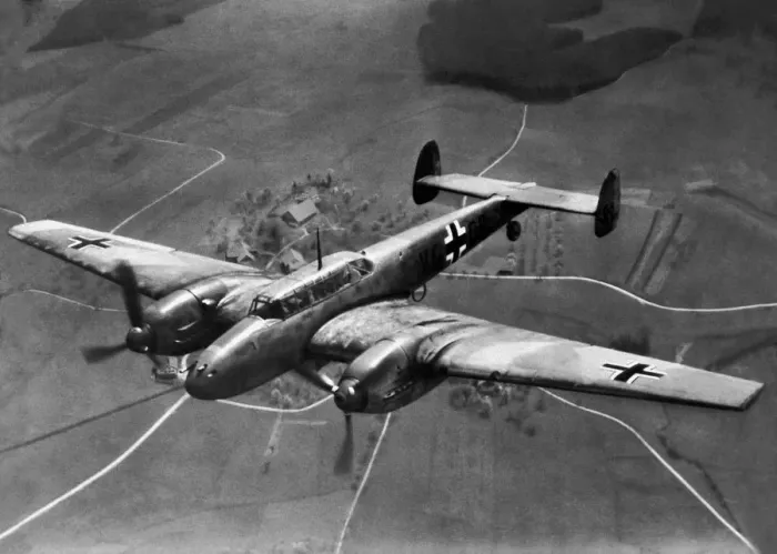 Framed Print : Messerschmitt Bf-110 Framed Print : Messerschmitt Bf-110