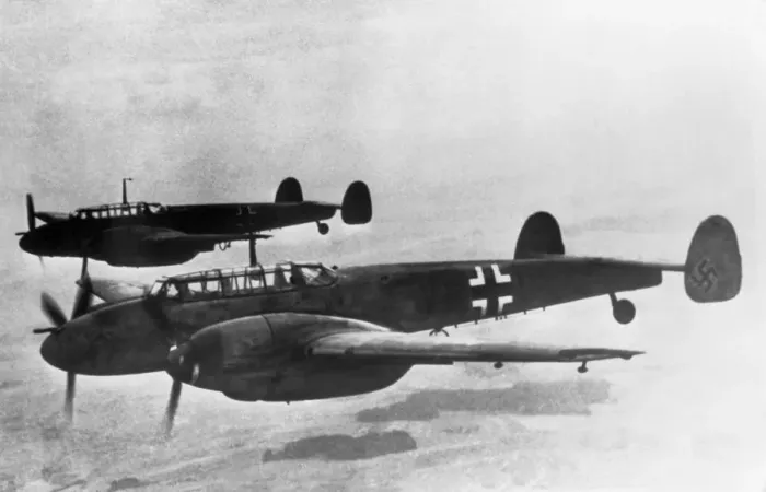 Framed Print : Messerschmitt Bf-110 Framed Print : Messerschmitt Bf-110