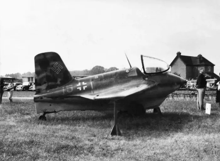 Framed Print : Messerschmitt Me-163 Komet Framed Print : Messerschmitt Me-163 Komet