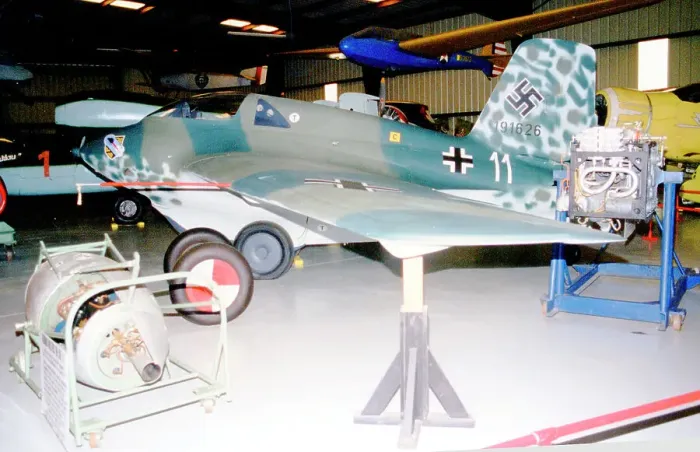 Framed Print : Messerschmitt Me-163B-1 Komet Framed Print : Messerschmitt Me-163B-1 Komet