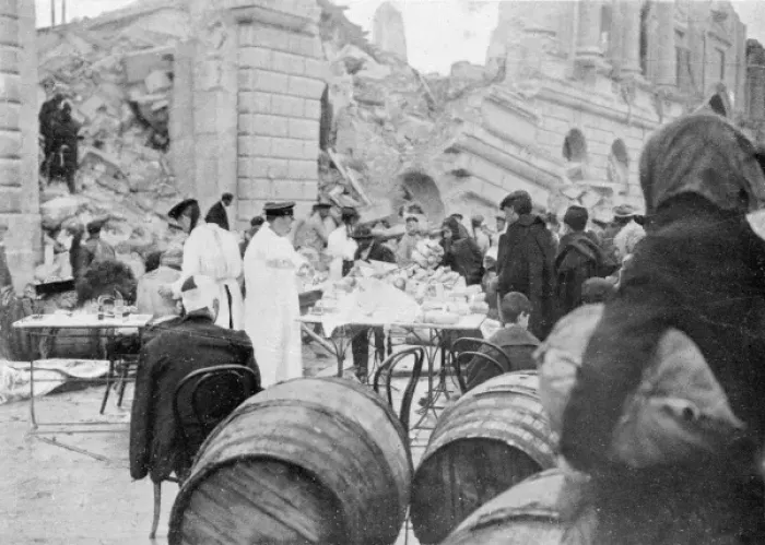Framed Print : Messina Earthquake - 4 Framed Print : Messina Earthquake - 4