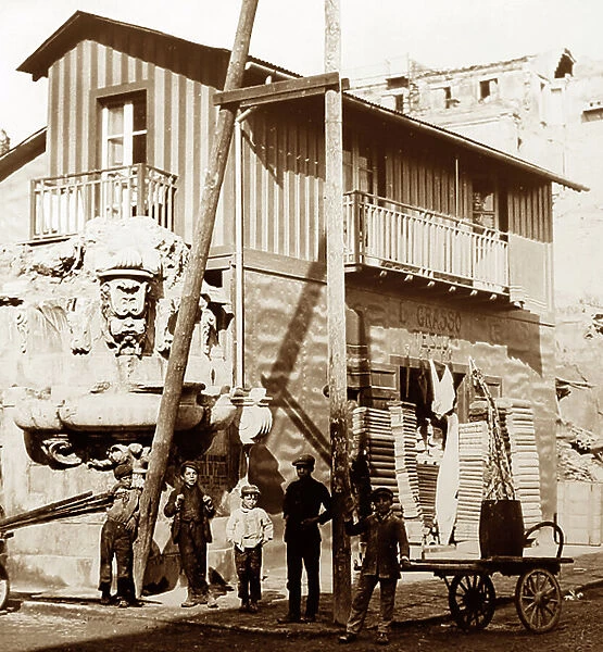 Messina, Sicily, Italy in 1910