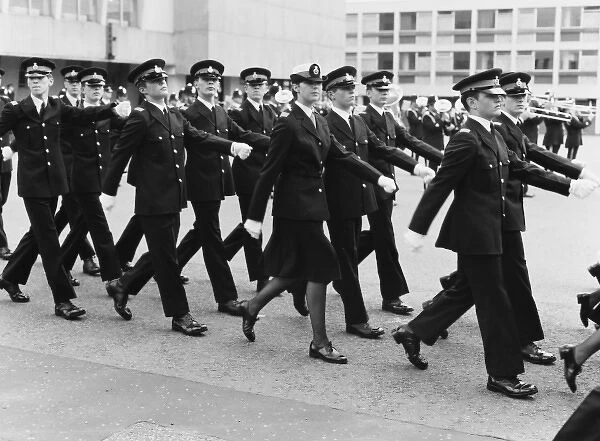 Met Police cadets on parade