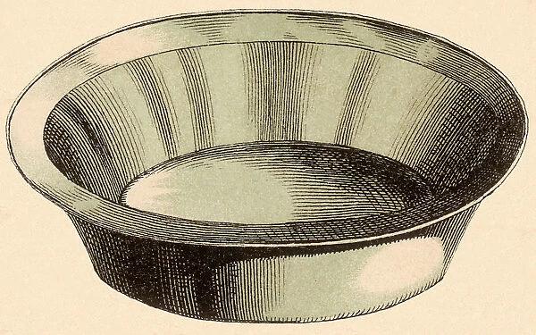 Metal Bowl Date: 1880