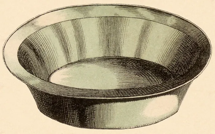 Framed Print : Metal Bowl Date: 1880 Framed Print : Metal Bowl Date: 1880