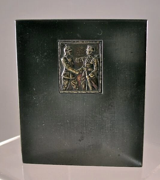 Metal cigarette case - WWI