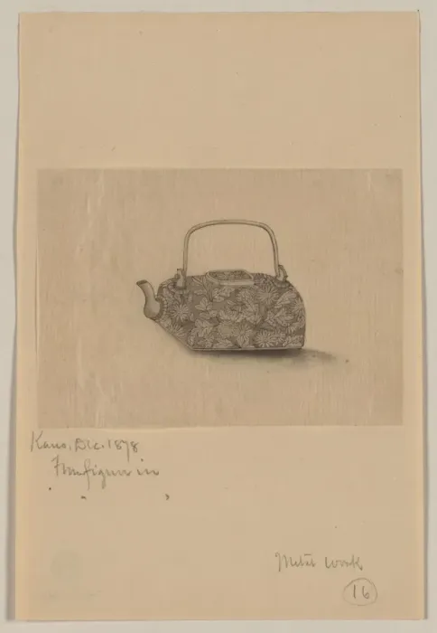 Framed Print : Metal comb with design showing Ebisu, one of the seven lucky Framed Print : Metal comb with design showing Ebisu, one of the seven lucky