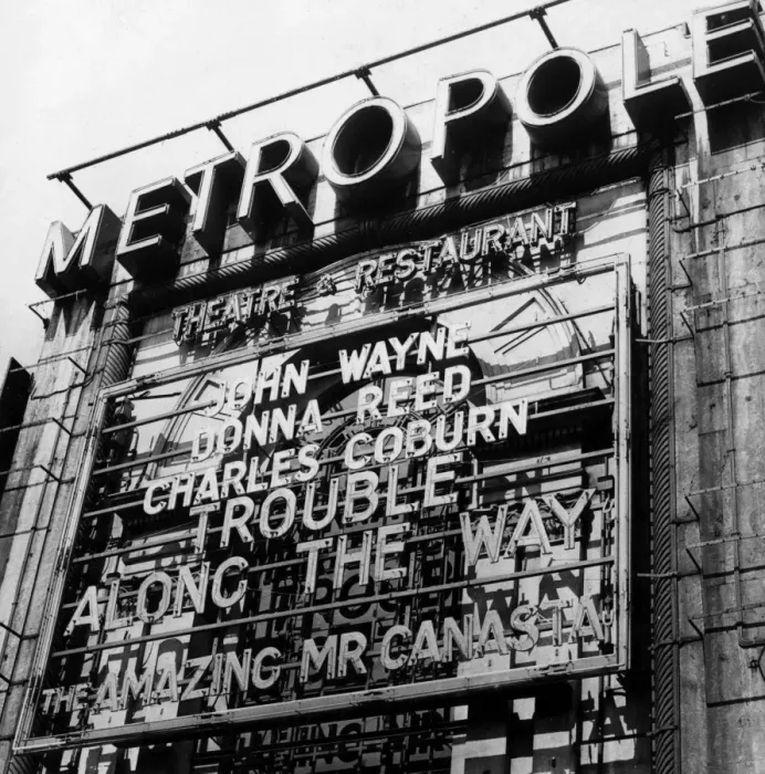 Framed Print : Metropole cinema Framed Print : Metropole cinema
