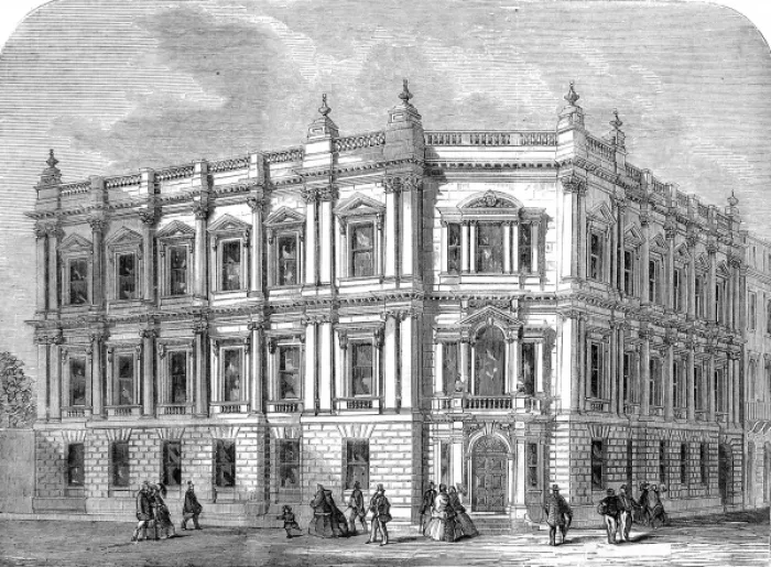 Framed Print : The Metropolitan Board of Works Offices, London, 1860 Framed Print : The Metropolitan Board of Works Offices, London, 1860