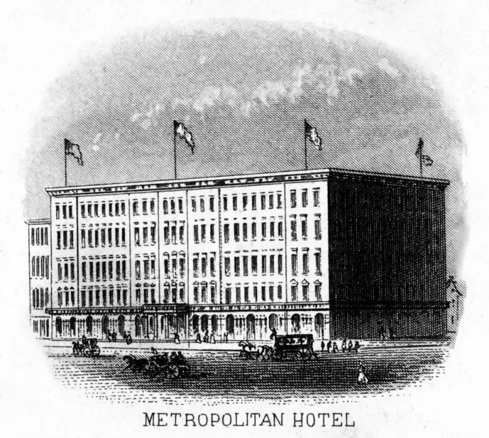 Framed Print : Metropolitan Hotel, New York City, USA Framed Print : Metropolitan Hotel, New York City, USA