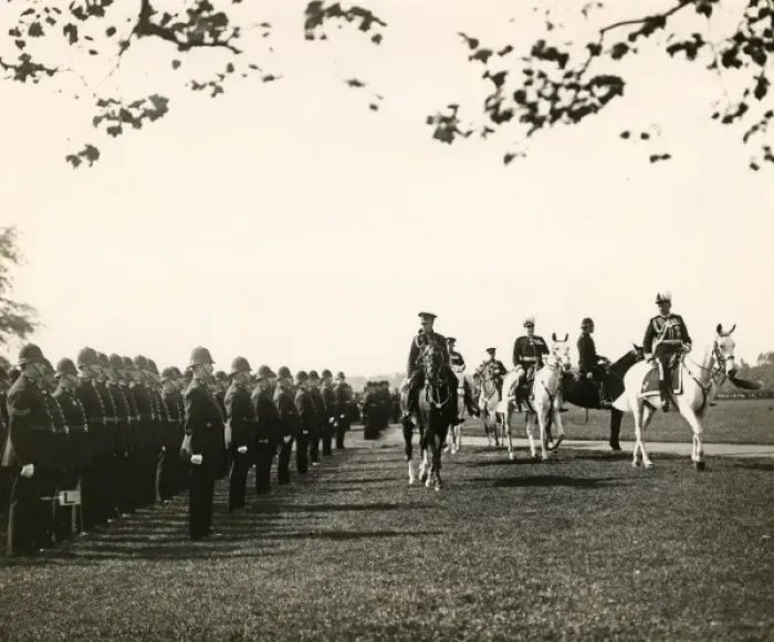 Framed Print : Metropolitan Police centenary celebrations, Hyde Park Framed Print : Metropolitan Police centenary celebrations, Hyde Park