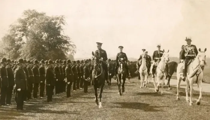 Framed Print : Metropolitan Police centenary celebrations, Hyde Park Framed Print : Metropolitan Police centenary celebrations, Hyde Park