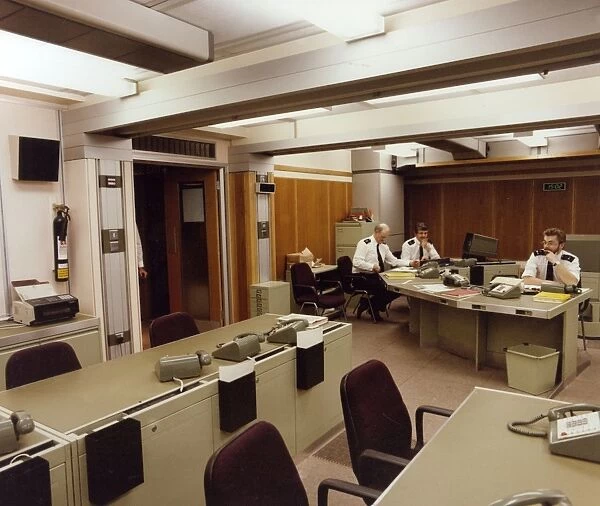 Metropolitan Police communications room, London